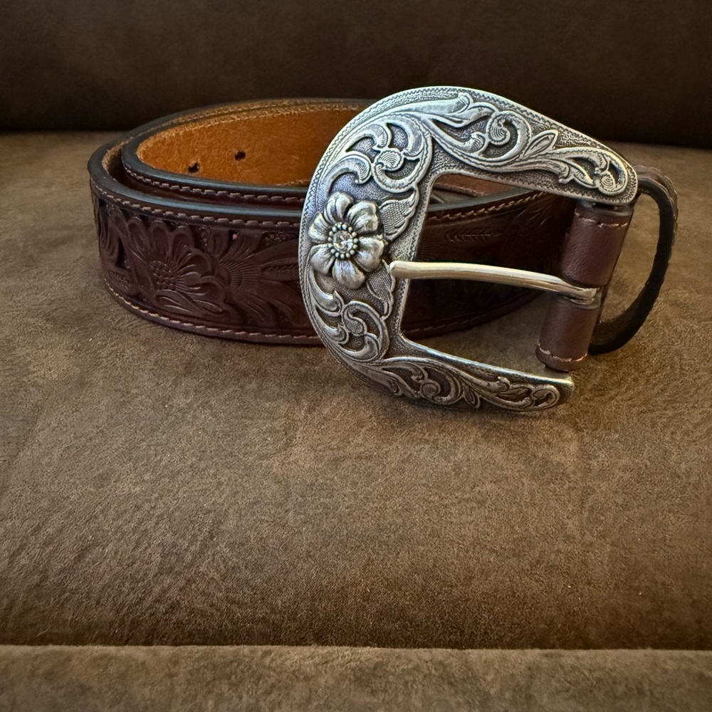 Nocona Leather Belt